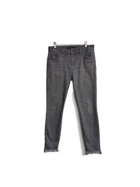 Joe's Jeans Vera Skinny Ankle Hi Lo Gray Women's Size 28
